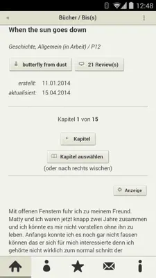 FanFiktion android App screenshot 9