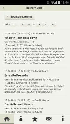 FanFiktion android App screenshot 10