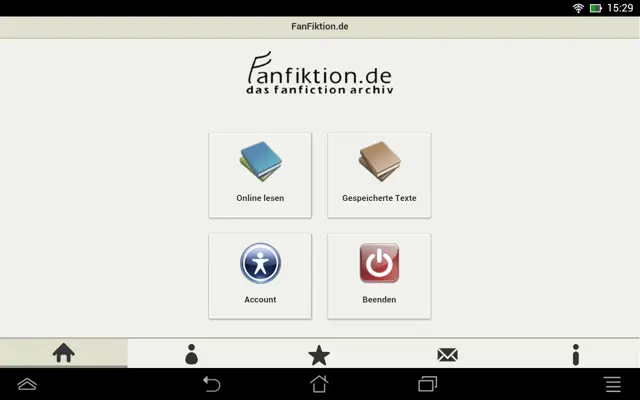 FanFiktion android App screenshot 1