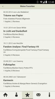 FanFiktion android App screenshot 8